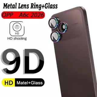 ฟิล์มกล้อง For OPPO A6c 2026 กระจกนิรภัยป้องกันกันกล้องหลัง ฟิล์มแหวนโลหะ สำหรับ OPPO A6c/A 6c/ A6C/ A6c 4G/5G พร้อมส่ง