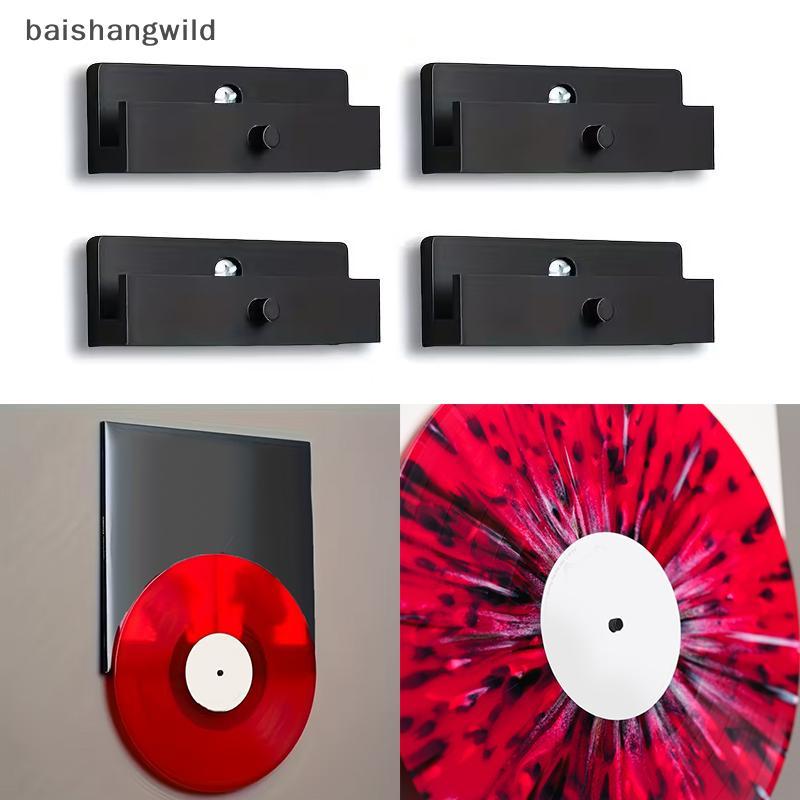 Bwth Retro Vinyl Record Wall Mount Stand สําหรับสตูดิโอหรือร้านค้าตกแต่ง Jelly