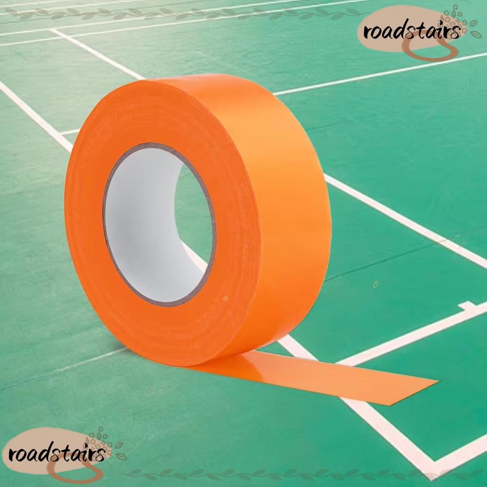 Roadstairs Marking Tape Court Marker,กีฬาชั้นที่มองเห็นได้Chickball Court Markingเทป,มัลติฟังก์ชั่สภาพอากาศทนStrong Stickinessเทปสนามเทนนิส