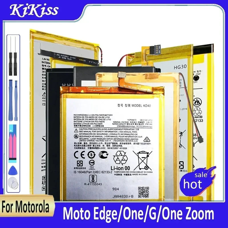KG50 KP50 KX50 LG50 LR50 แบตเตอรี่สําหรับ Motorola Moto G Stylus XT2043-4 XT2010-1 OneZoom One Fusio
