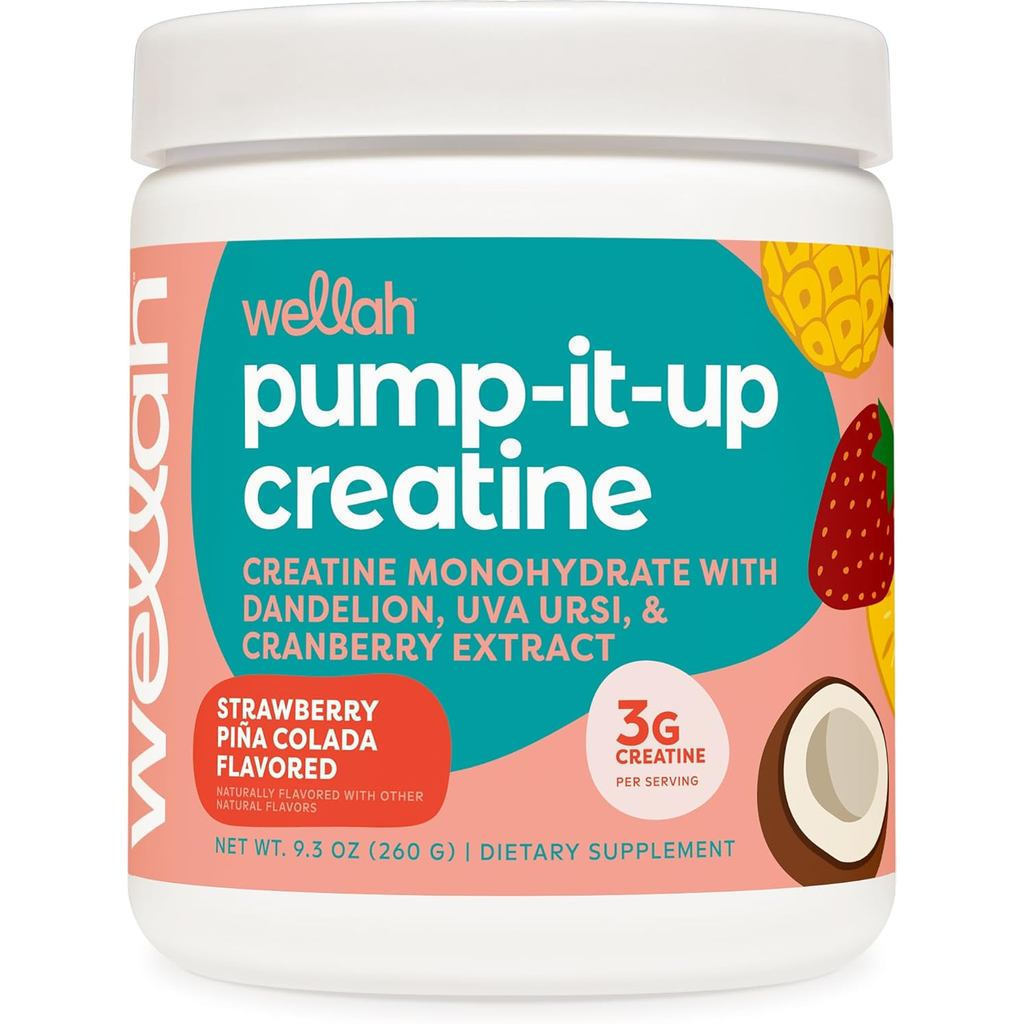 Wellah Creatine สสneck necker R บ.คอเต่าผ้าฝ้ายผ้าฝ้ายเดิมพัน (50 สห ร.ม.ศ. berry Pina Colada) - Cre