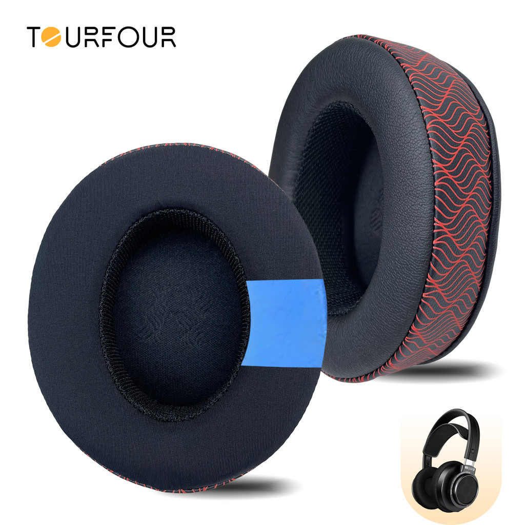 TOURFOUR แผ่นรองหูฟังทดแทนสําหรับ MB Quart M1Headphones Ear Cushion เปลี่ยนสี