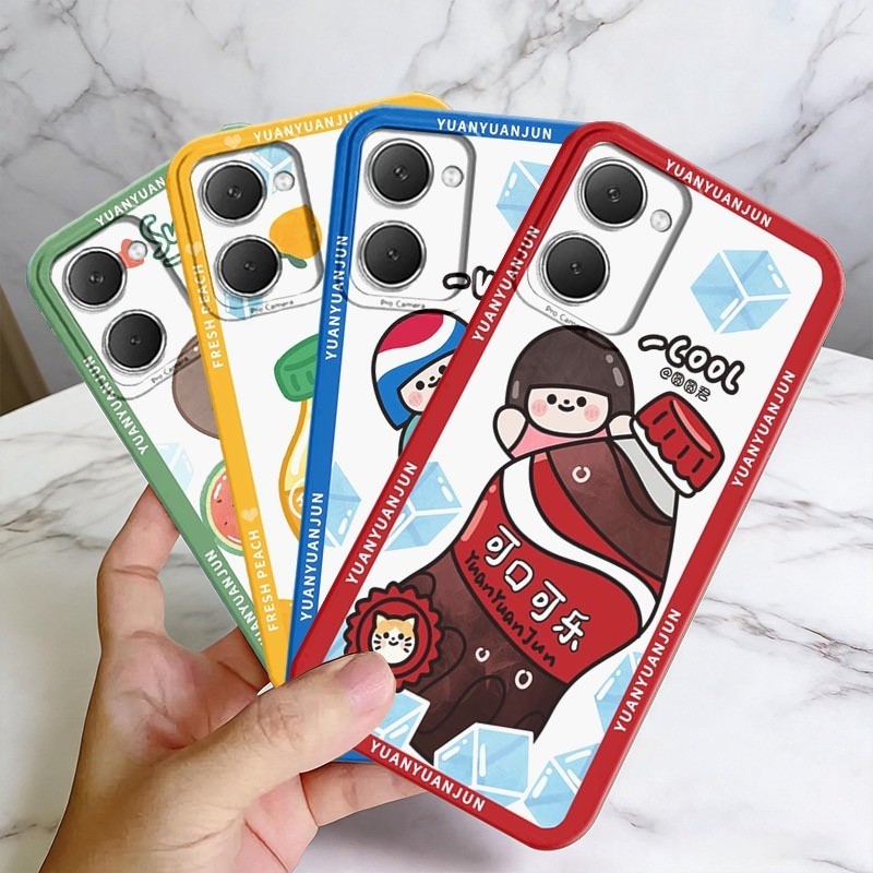 LRN023 - เคสแบบนิ่มสําหรับ VIVO Y18 - เคส VIVO Y18 - เคส VIVO Y18 / Y03 / Y03T HP - เคส TPU SILICONE