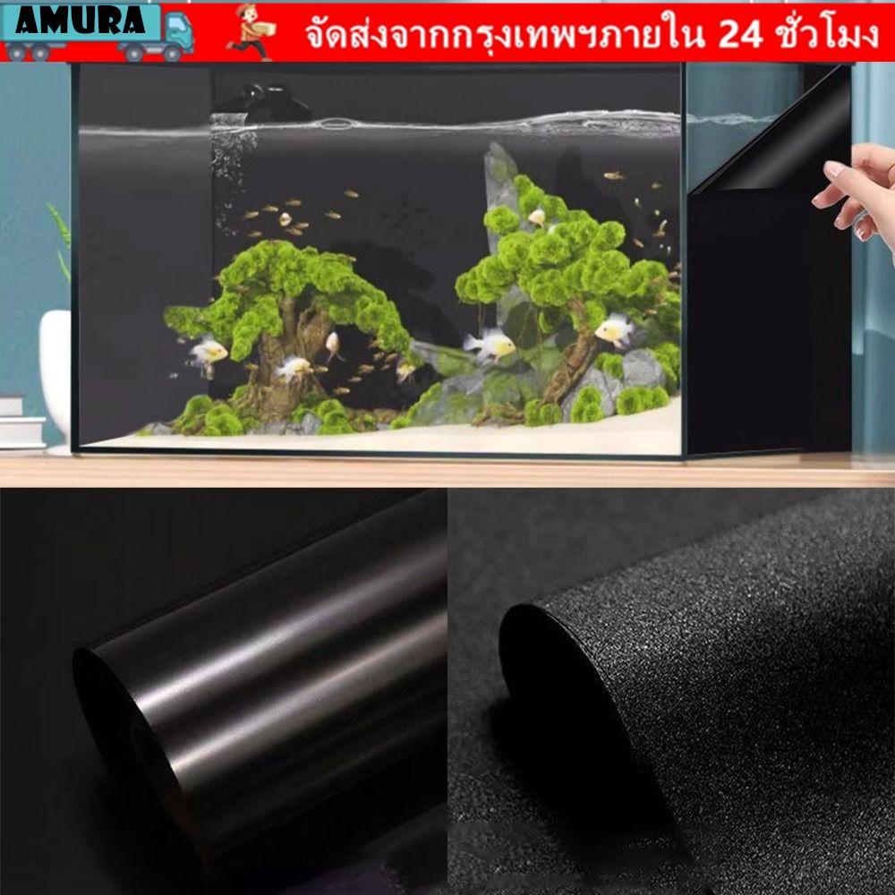 วอลล์เปเปอร์พื้นหลังตู้ปลา การแต่งงาน วอลเปเปอร์ตกแต่งตู้ปลา โปสเตอร์ตู้ปลาพื้นหลังตู้ปลาสติกเกอร์มัลติฟังก์ชั่นแบบพกพาคงท