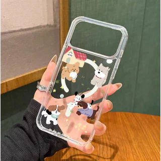 เคสชาร์จได้ สําหรับ iPhone 17 Promax 16 15 14 13 12 11 Pro Max 17Air Pro 6S 6Plus 7 8 SE 7 Plus เคสแม่แหล็ก ลายการ์ตูน