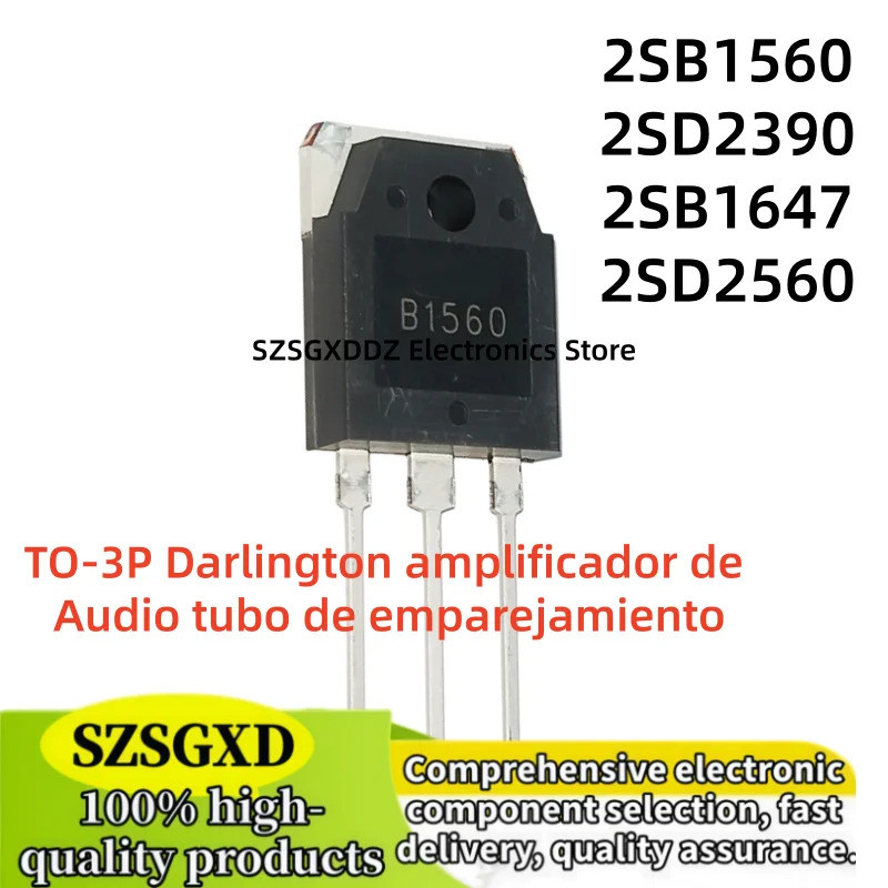 5 ชิ้น 2SB1560 B1560 2SB1647 B1647 2SD2390 D2390 2SD2560 D2560 TO-3P Field Effect ทรานซิสเตอร์
