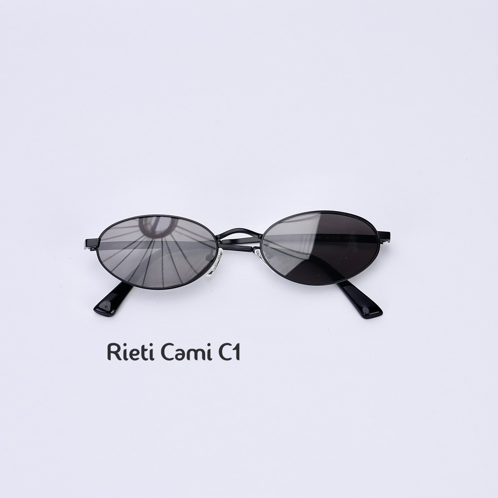 [ของแท้] แว่นกันแดด Rieti C1 สีดํา