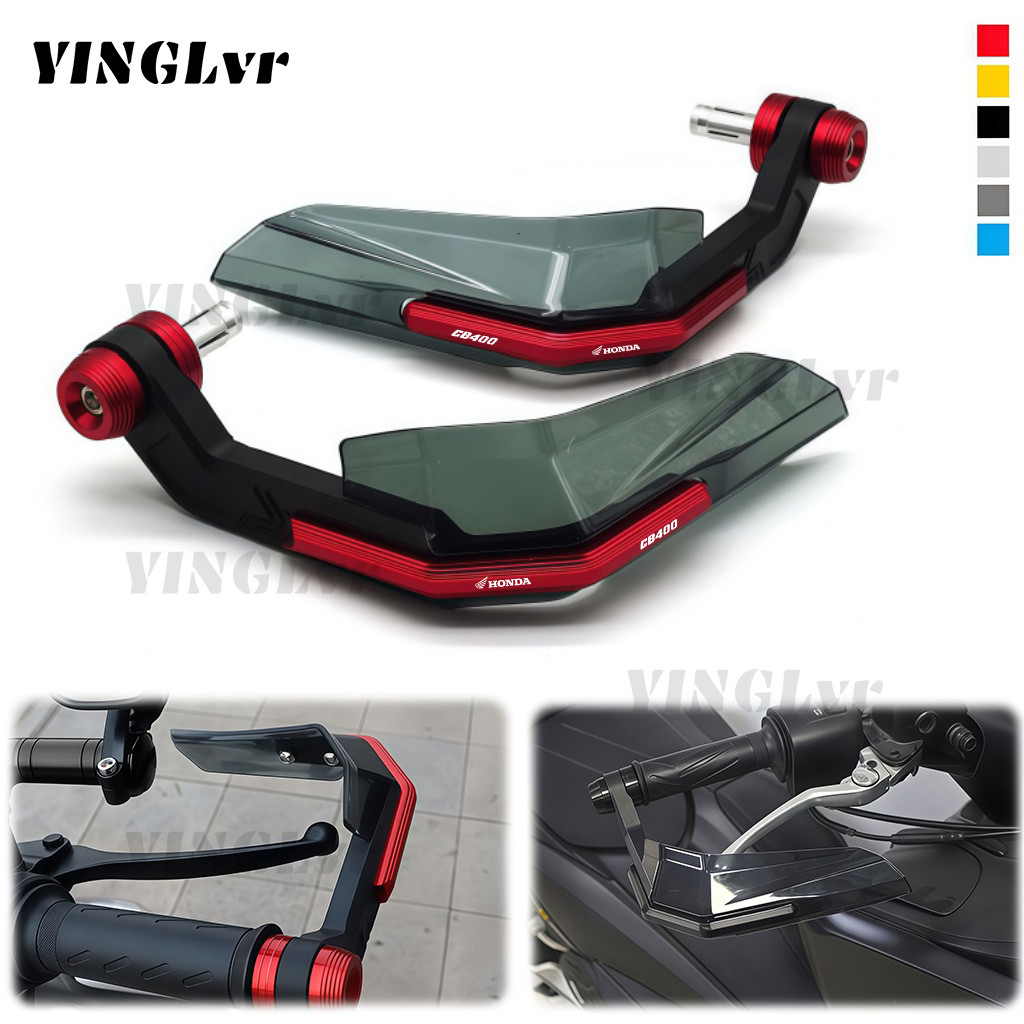 สําหรับ Honda CB400 CB400SF ดัดแปลง Handguard Wind Shield Protector Handle Protector Shield อะไหล่