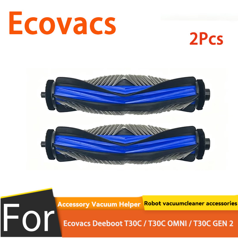 สําหรับ (Ecovacs Deebot T30C / T30C OMNI / T30C GEN 2) อุปกรณ์แปรงหลัก (2 ชิ้น)
