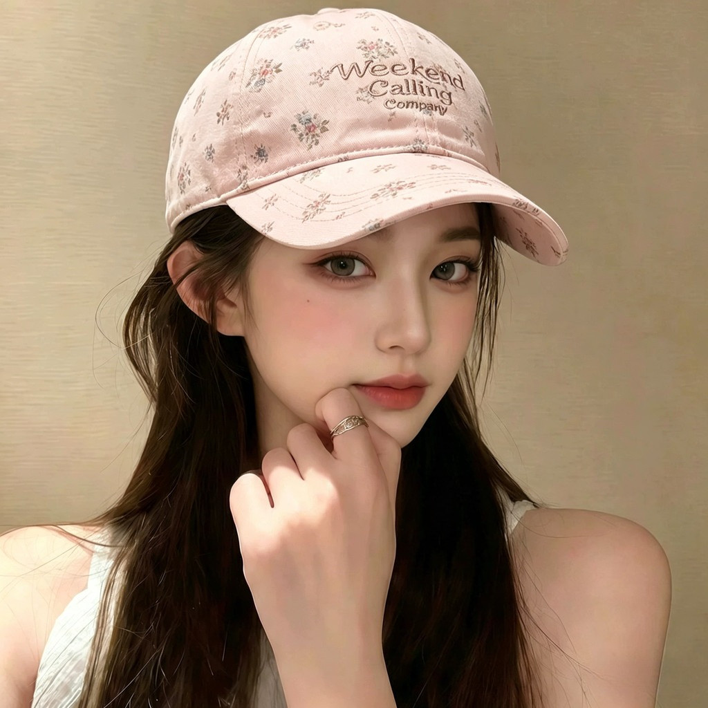 หมวกเบสบอลผู้หญิงสำหรับฤดูร้อน ออกแบบหวานๆ กันแดดได้ดี
