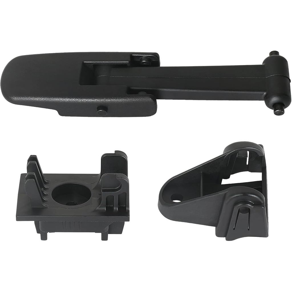 Peterbilt 567 579 Hood Latch Rubber Strap w/Mounting Base & Catch Bracket 37-99-372 L56-6062 ใช้งานร