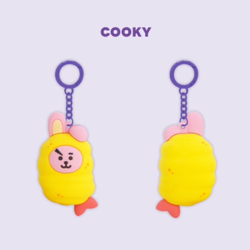 BT21 STREET FOOD รูป KEYRING_COOKY