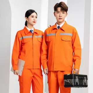 F2C เสื้อทํางาน เสื้อช็อปทำงาน แถบสะท้อนแสง พร้อมส่ง ช็อปทำงาน ช็อปสะท้อนแสง S-4XL สามสีพร้อมส่ง