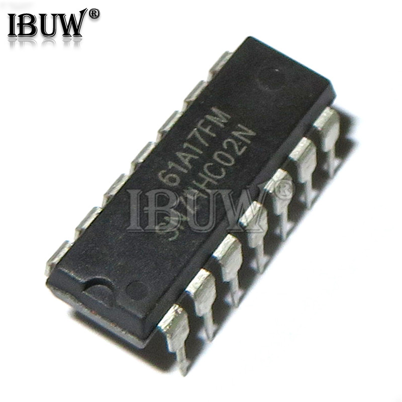 10PCS SN74HC02N SN74HC08N 74HC132 SN74HC32 74HC86 74HCT04 74HC14 74HCT00 74HCT02 SN74HC02N DIP-14 SN