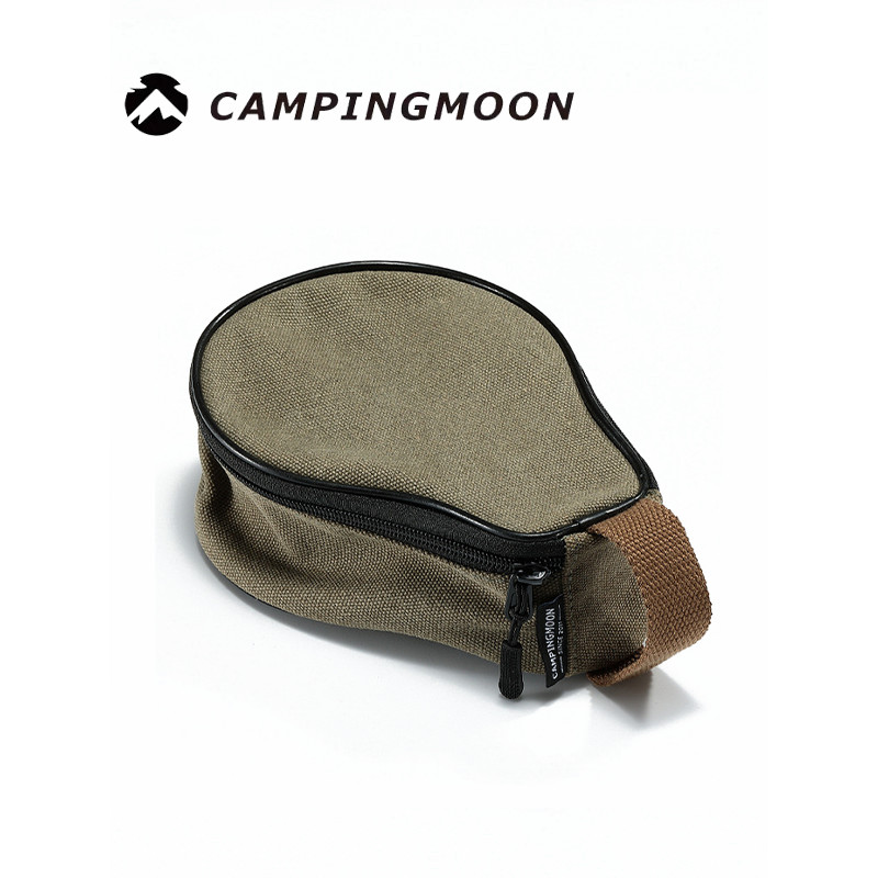Koman S220-BB Camping Outdoor Camping ผ้าฝ้ายหนาผ้าใบ Shera ถ้วย Shera ชามกระเป๋าเก็บกระเป๋า