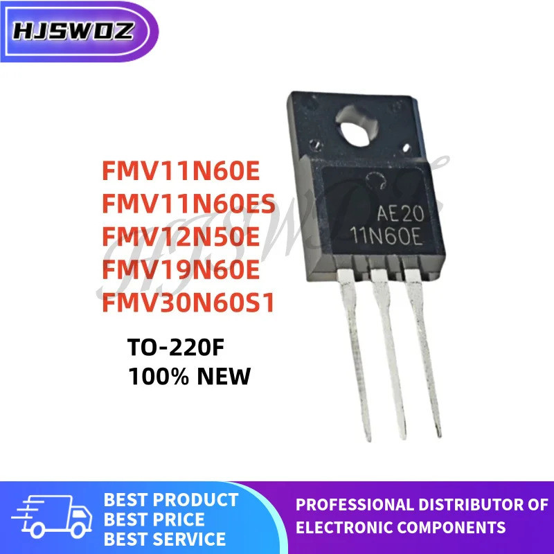 10 ชิ้น FMV19N60E FMV30N60S1 FMV12N50E FMV11N60ES FMV11N60E MOS ทรานซิสเตอร์ TO-220F mos ชิป ic HJB7