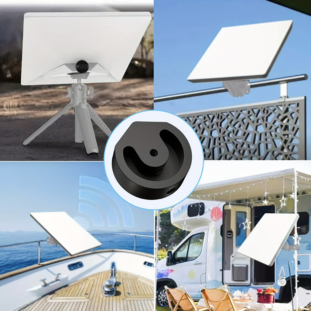 BGNING เข้ากันได้กับอะแดปเตอร์อลูมิเนียมอัลลอยด์รุ่น Starlink Mini ปี 2024 / 2025