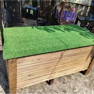 หญ้าเทียม 2*1M 2*2M 2*3M หญ้าปลอม แผ่นหญ้าเทียม ตกแต่งสวน สีเหมือนจริง นุ่มนิ่ม ไม่ทิ่มมือ หนา1cm 1.5cm 2cm
