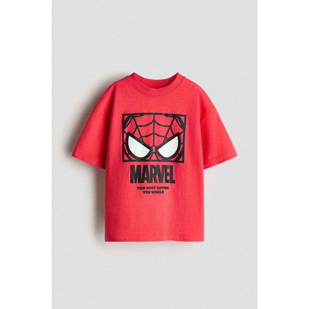 H&M(เอชแอนด์เอ็ม) เสื้อยืดโอเวอร์ไซส์พิมพ์ลาย เด็กผู้ชาย 1335301_6