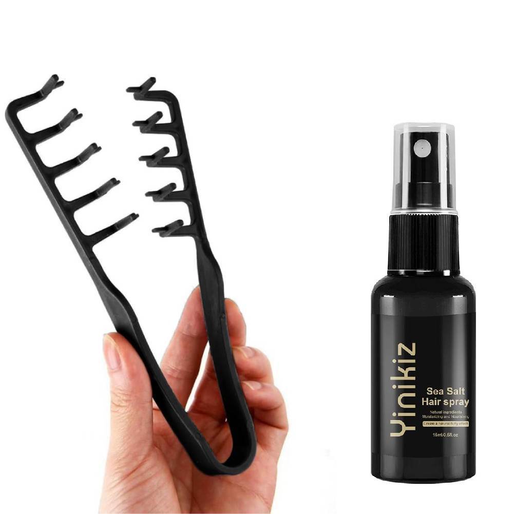 หวีจัดแต่งทรงผมปุยเพิ่มเนื้อปริมาณและคลื่นสําหรับผมทุกประเภท Haircare Heatless เสริมปริมาณและเนื้อสัมผัส