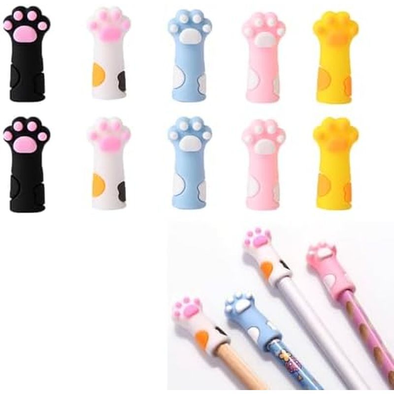 LAX_LMY 10 PCS Stitch Stoppers for Small Knitting Needles, Knitting Accessories fit Sizes US 8mm Nee