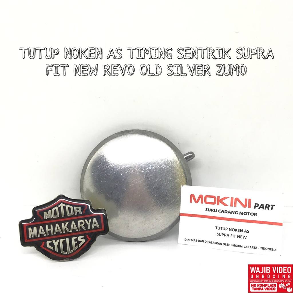 SUPRA FIT NEW REVO OLD SILVER ZUMO CENTRIC TIMING CRANKSHAFT COVER