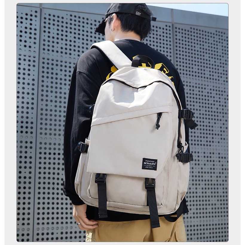 Street Wear Couple Large Capacity Male Female Student Leisure Travel Bag Com