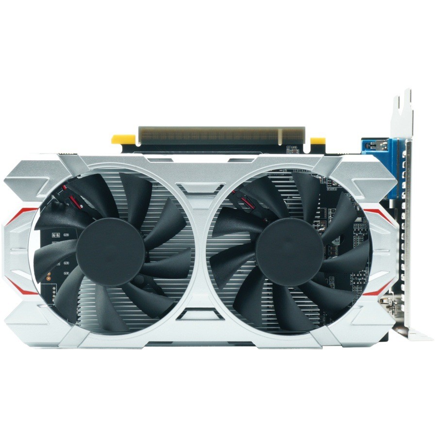 การ์ดจอ GTX750ti 4G ใหม่เอี่ยมสำหรับคอมพิวเตอร์ตั้งโต๊ะ D5 การ์ดจอสำหรับเล่นเกมโดยเฉพาะ