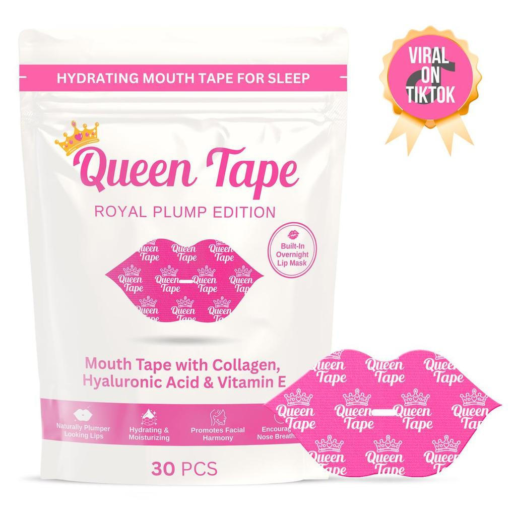 Queen Lip Mask-Moisturizing Hydrating Lip Mask-Royal Volumizing Version-Increasing Lip Volumizing-Co