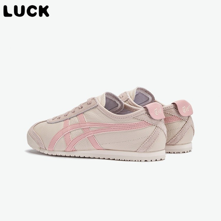 Onitsuka Mexico 66 macaron pink slip-on casual flats 0TS9