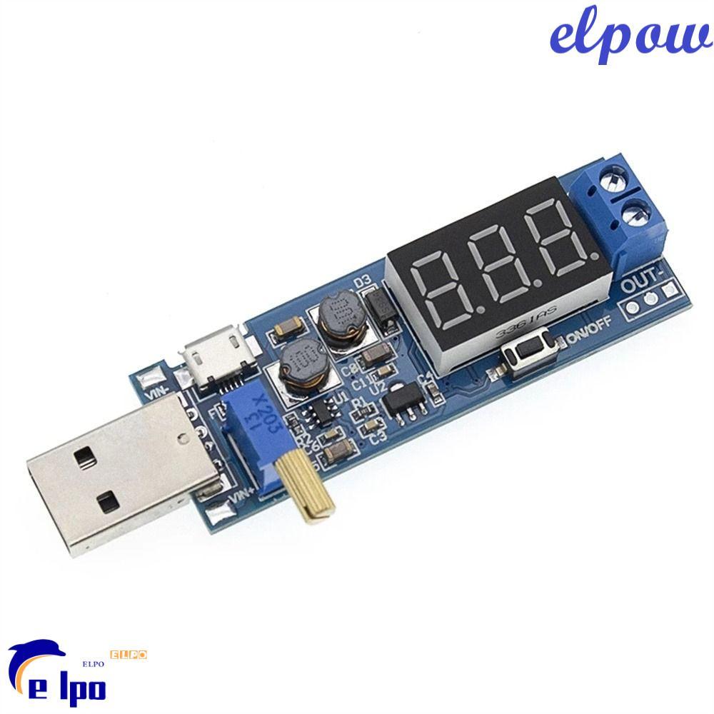 PIXELPOWER โมดูลปรับ DC 1.2V-24V Buck-Boost Power Boost Buck Converter จอแสดงผลดิจิตอล LED โวลต์มิเต