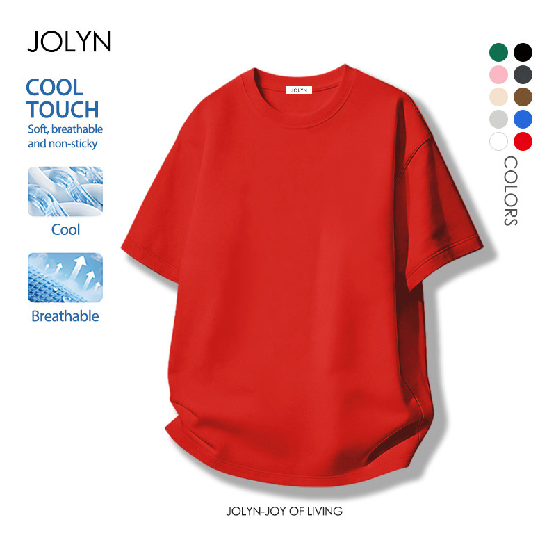 เสื้อสีพื้น cotton คอกลม ใส่สบาย ไม่หด ผ้านุ่ม oversize ฤดูร้อน สไตล์ลำลอง (ส่งเร็ว จัดส่งจากไทย)