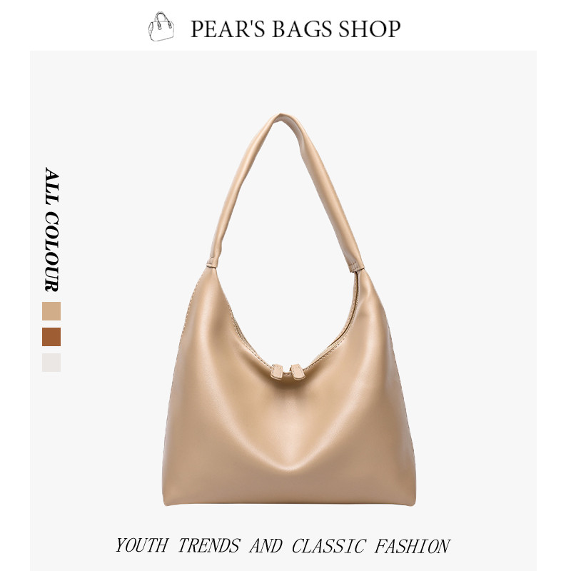 Pearsbags กระเป๋าสะพาย รุ่นใหม่ สีทึบ น้ำหนักเบา หนังเรียบ แฟชั่นที่เรียบง่าย เหมาะสำหรับผู้หญิง