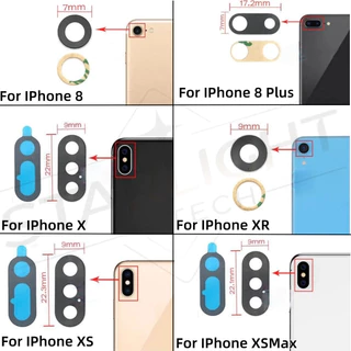 เลนกล้อง ใช้สำหรับ i6 6S Plus 7 Plus 8 Plus X XR XS XS Max 11 12 13 14 15 pro max กระจกกล้อง