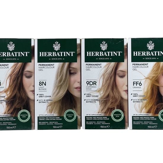 意大利Herbatint dye发剂7M 8N发膏9DR FF6 Herbatint สีผม Herbatint สีผมถาวร Herbatint สีผม Herbant ย้อมผม