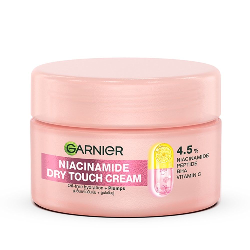 [สินค้าส่งด่วน] การ์นิเย่ ไนอาซีนาไมด์ ดราย ทัช ครีม30 มล. GARNIER NIACINAMIDE DRY TOUCH CREAM 30 ML