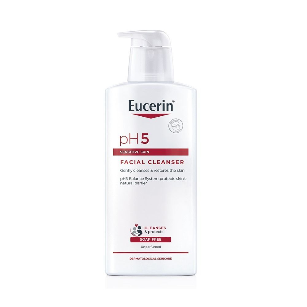ยูเซอริน PH5 เฟเชี่ยล คลีนเซอร์ 400 มล EUCERIN PH5 FACIAL CLEANSER 400 ML