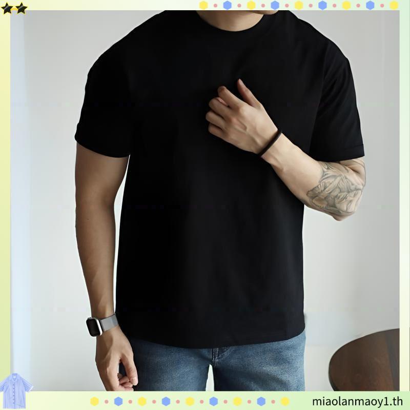 SHWING เสื้อคอฟิต 3.5 ซม. แขนลอย VINTAGE SHORT SVE ผ้า Supersoft ใส่สบาย  COTTON COMB 100%