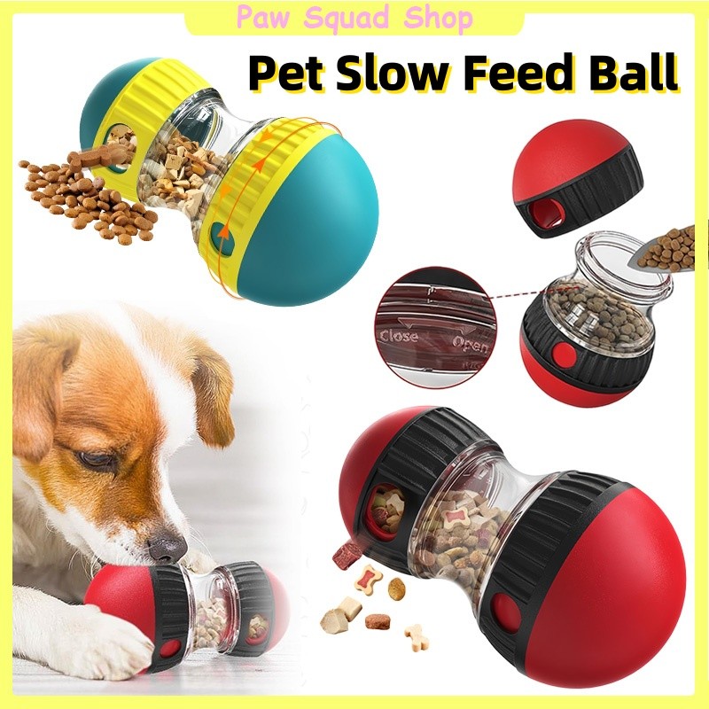 อาหารรั่ว Ball Puzzle Slow Feed Interactive ปรับปรุง IQ สําหรับลูกสุนัขสุนัขขนาดกลางขนาดเล็ก Mainan 