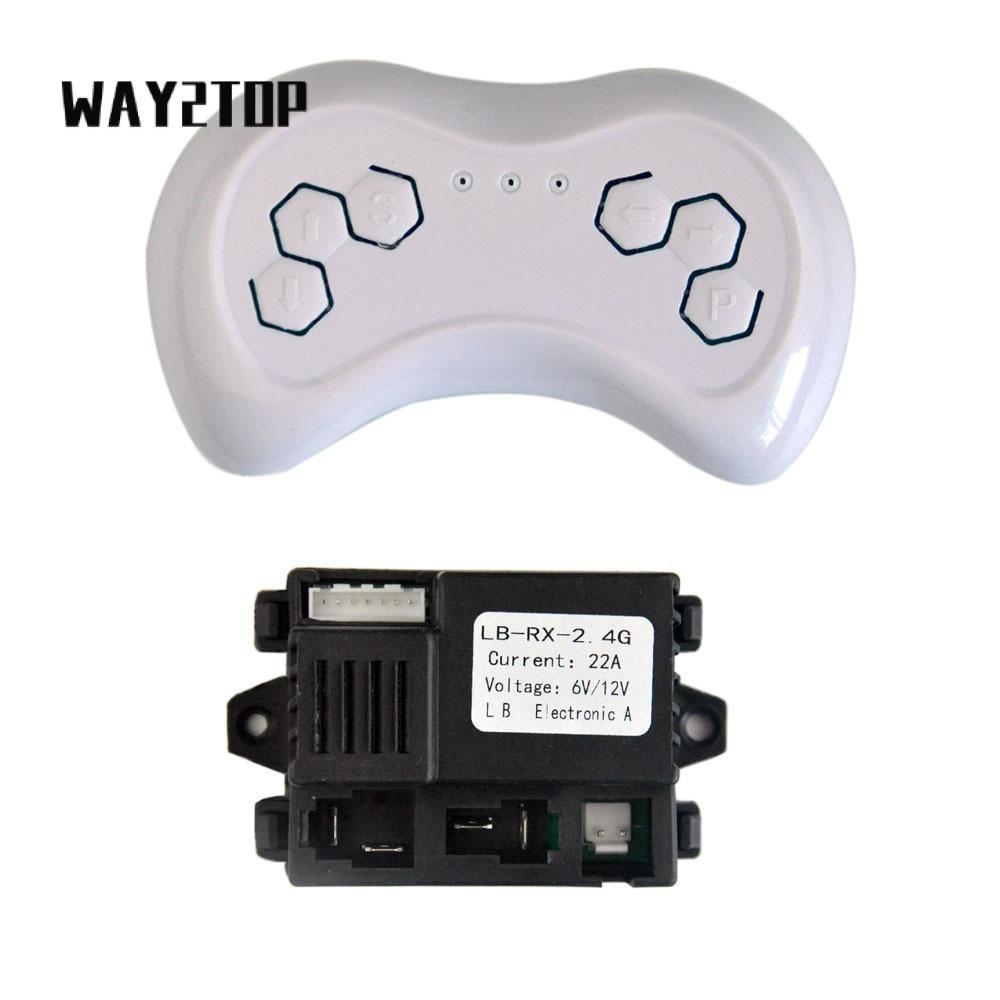 WAY2TOP รีโมทคอนโทรล, 6 V/12 V เด็กไฟฟ้ารถ LB-RX-2.4G Receiver, RC อุปกรณ์เสริม LB350-2.4G RC เปลี่ยน