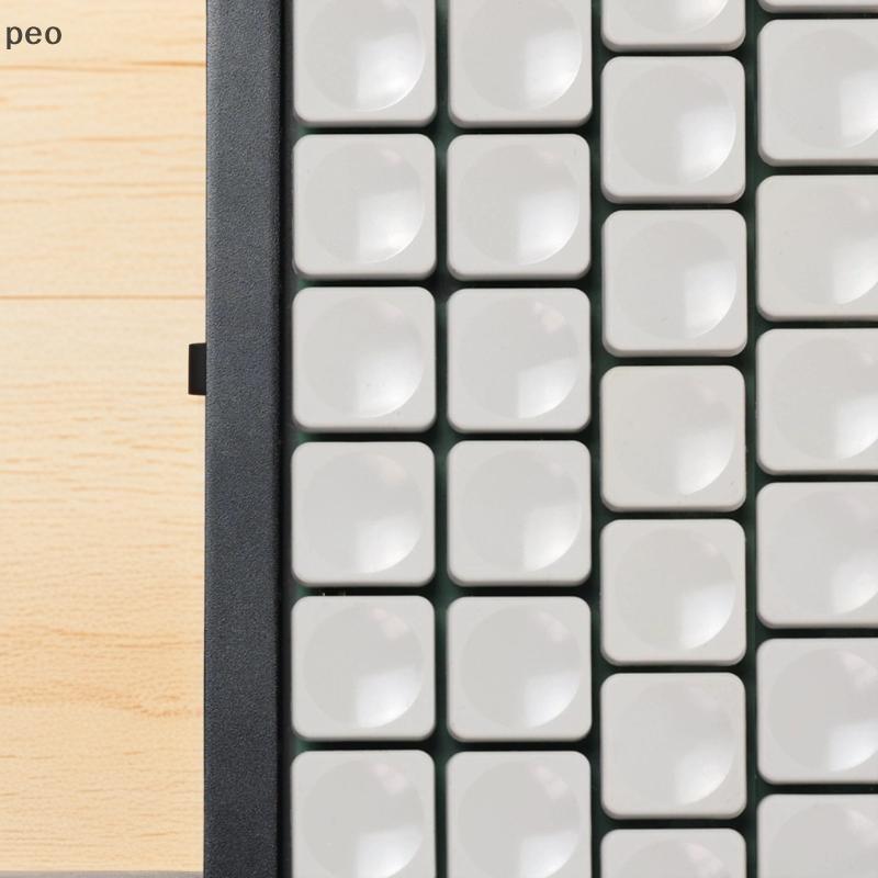 [PEO] 10 ชิ้นสีขาว CFX Low Profile PBT Keycaps สําหรับ Chosfox L Low Profile MX Switch Gaming Mechan