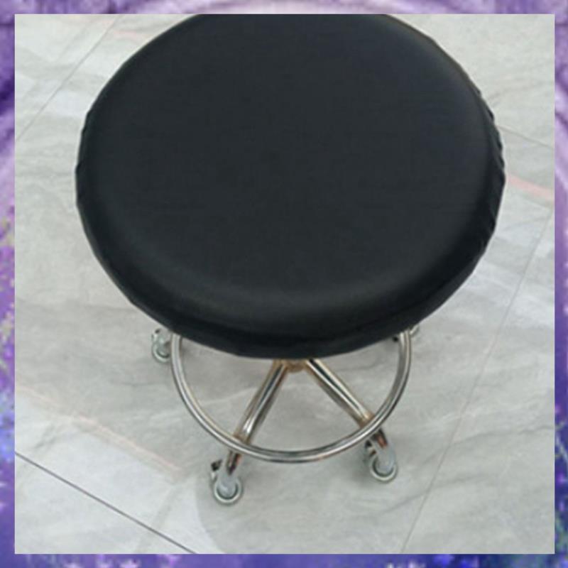 [PKAM] 2PCS Round Bar Stool Cushion Waterproof Bar Stool Covers