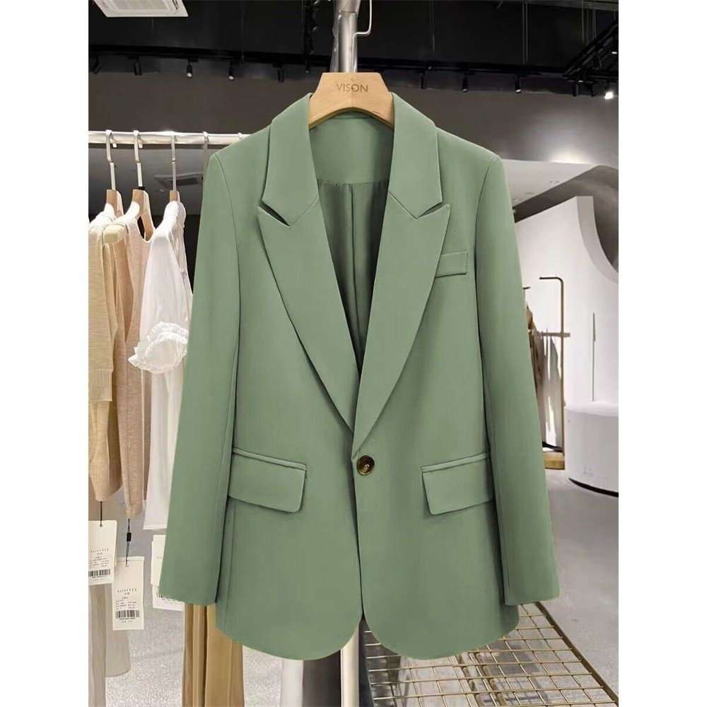 【huaicuo3.th】  Blazer  One Piece  All-Match  【0503yQKdh7L0o】