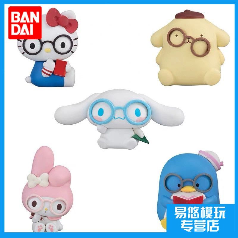 [Bandai] Capsule Toy Series Glasses-Shaped Cat Melody Pudding Dog Jewelry