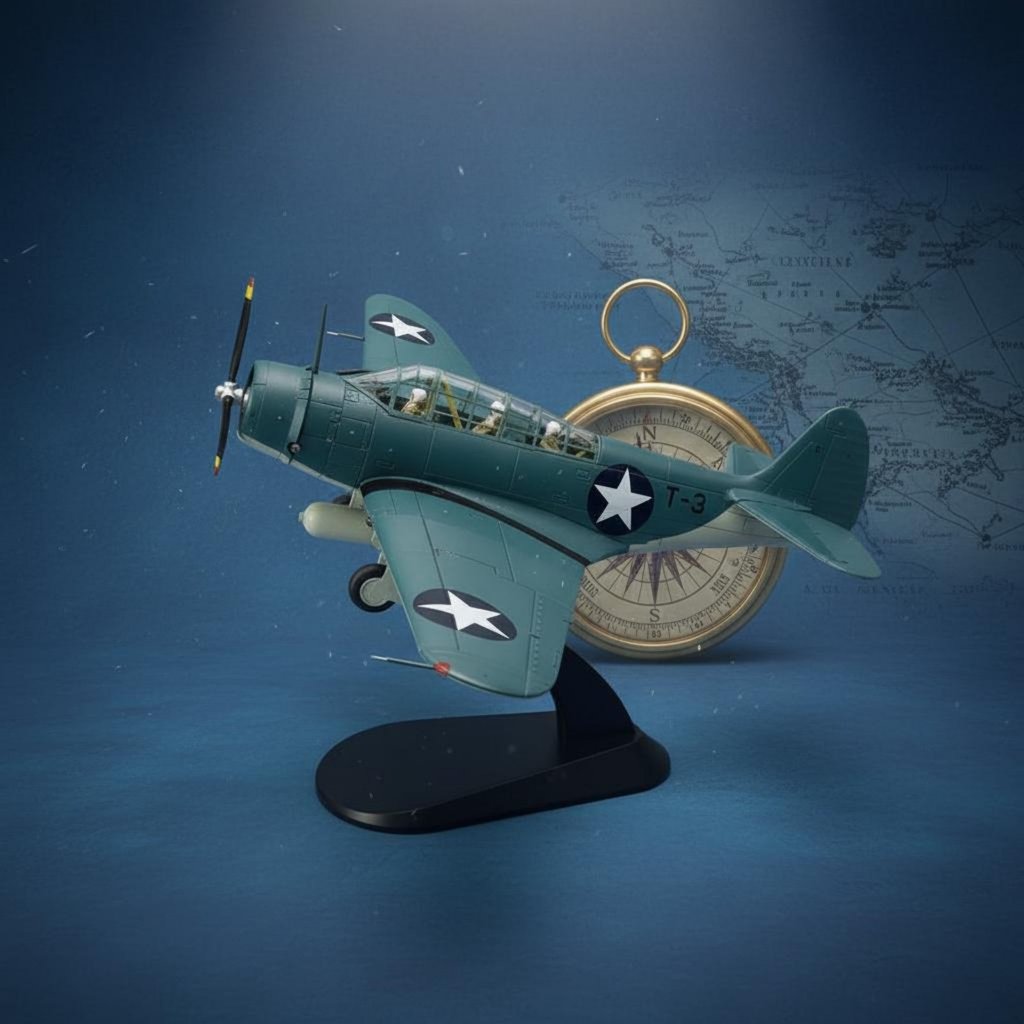 รายละเอียดสูง 1/72 Scale Devastator รุ่น Pre-Assembled TBD Devastator T-3 เครื่องบินรุ่นสําหรับ Hist