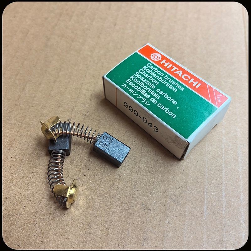 ฮิตาชิ999043เครื่องบดมุม G15SA2 แปรงคาร์บอน DH38MS ค้อนไฟฟ้า CM4SB2 เครื่องหินอ่อนแปรงคาร์บอน High O
