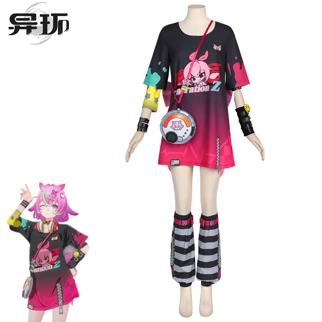 Mint cos เสื้อผ้าเกม Abnormal แหวน Abnormal Hania คอสเพลย์สองมิติคอสเพลย์เสื้อผ้าผู้หญิง