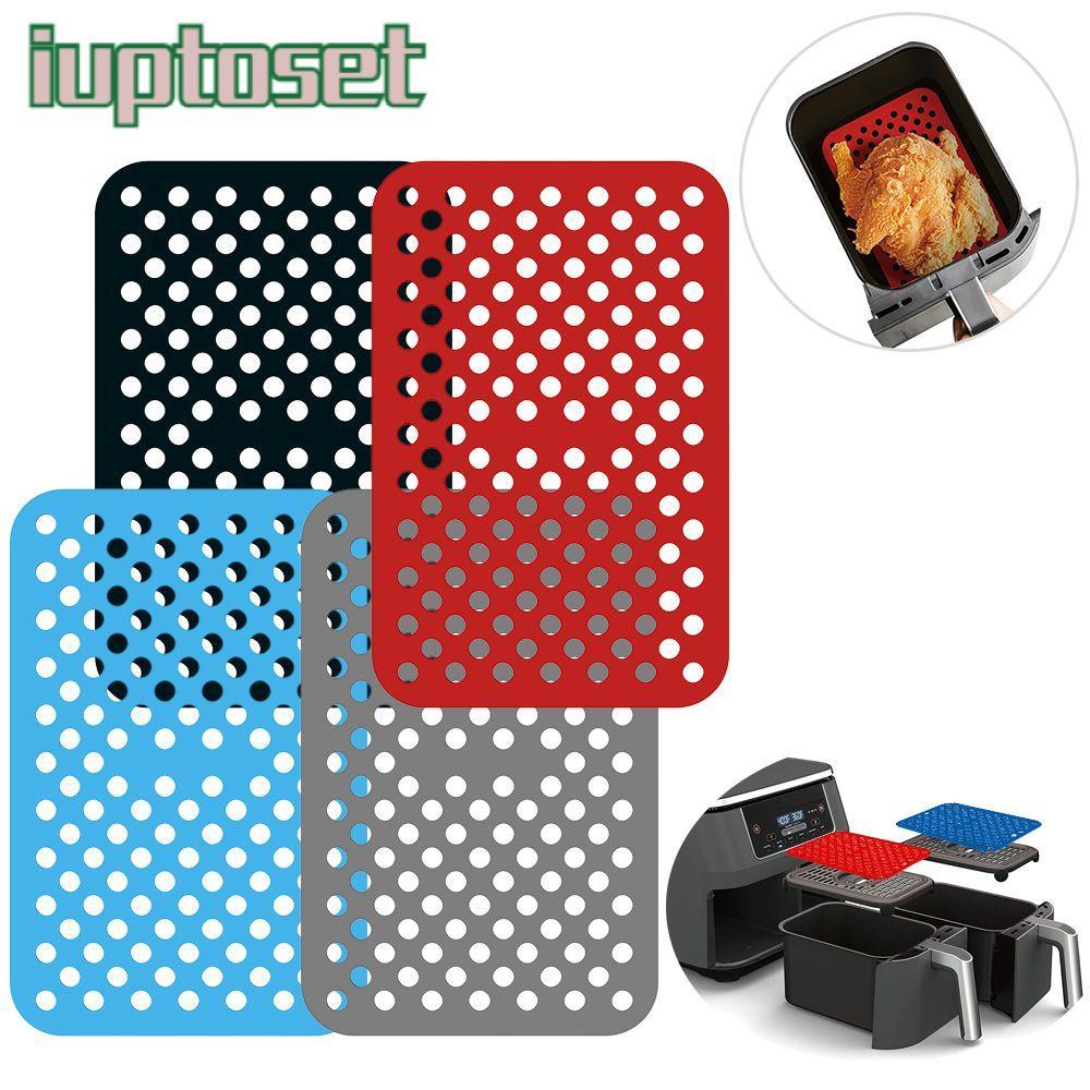 IUPTOSET Air Fryer Mat Soft สี่เหลี่ยมผืนผ้าห้องครัวสําหรับ Ninja DZ201 Foodi สําหรับ Ninja Foodi DZ