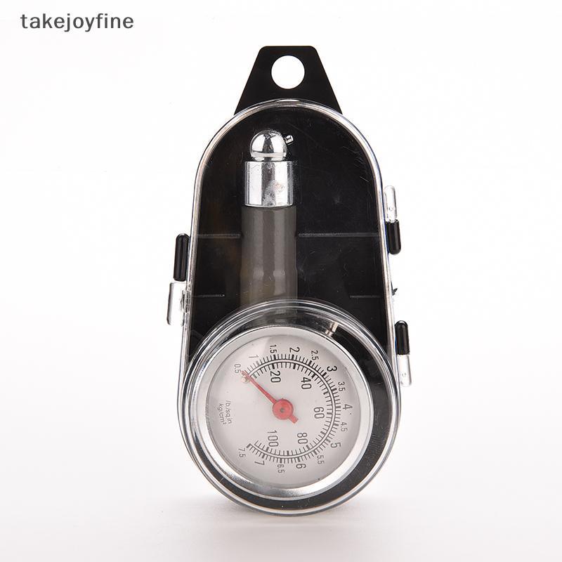 TFTH Metal Dial Tyre Tyre Air Pressure Gauge Tester Car Tru Manometer Motorcycle Vary
