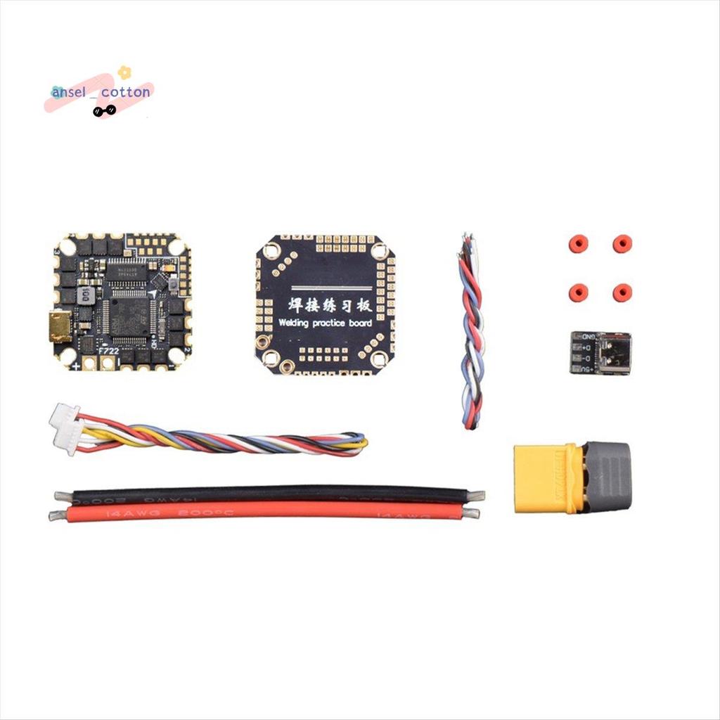 GHF722AIO-HD 40A AIO Baro OSD F722 Flight Controller BLHELIS 40A 4in1 ESC 2-6S สําหรับ FPV Freestyle